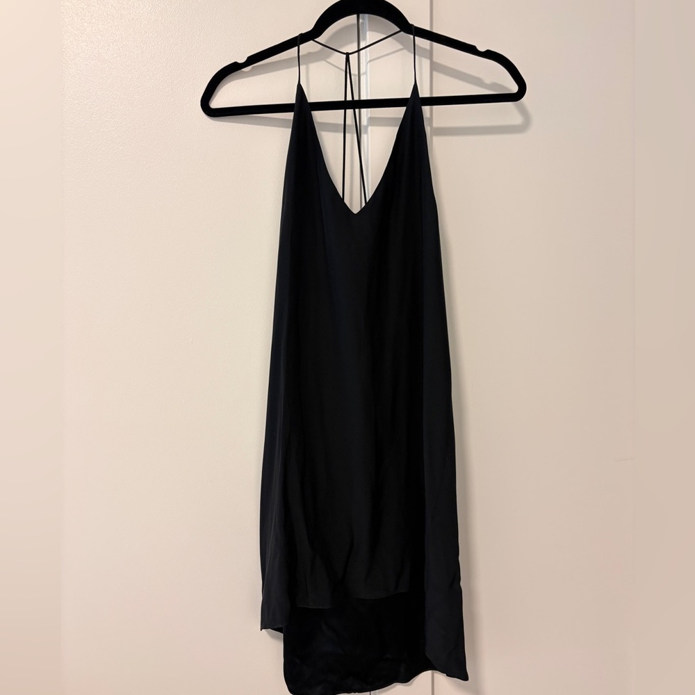 Elegant Black Sleeveless Dress